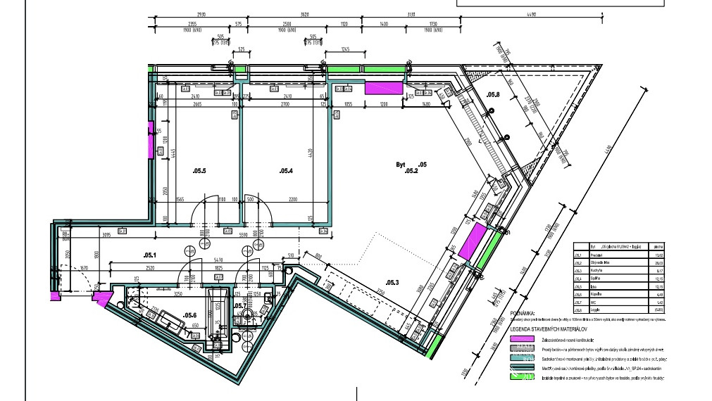 Prenajatý - BOSEN | Priestranný 3 izb. byt, Panorama City, ul. Landererova, Bratislava, 88 m2
