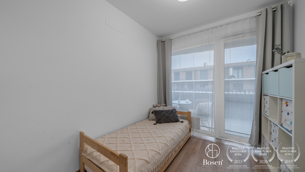 BOSEN | Zariadený 3 izbový byt s terasou v novostavbe Slnečnice - Viladomy, 76,54 m2