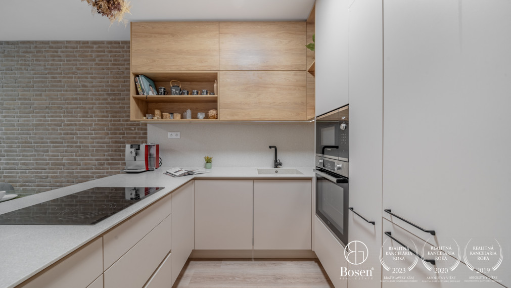 BOSEN | Zariadený 3 izbový byt s terasou v novostavbe Slnečnice - Viladomy, 76,54 m2