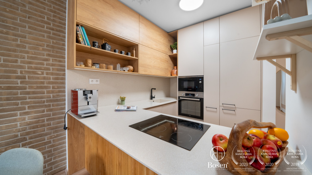 BOSEN | Zariadený 3 izbový byt s terasou v novostavbe Slnečnice - Viladomy, 76,54 m2