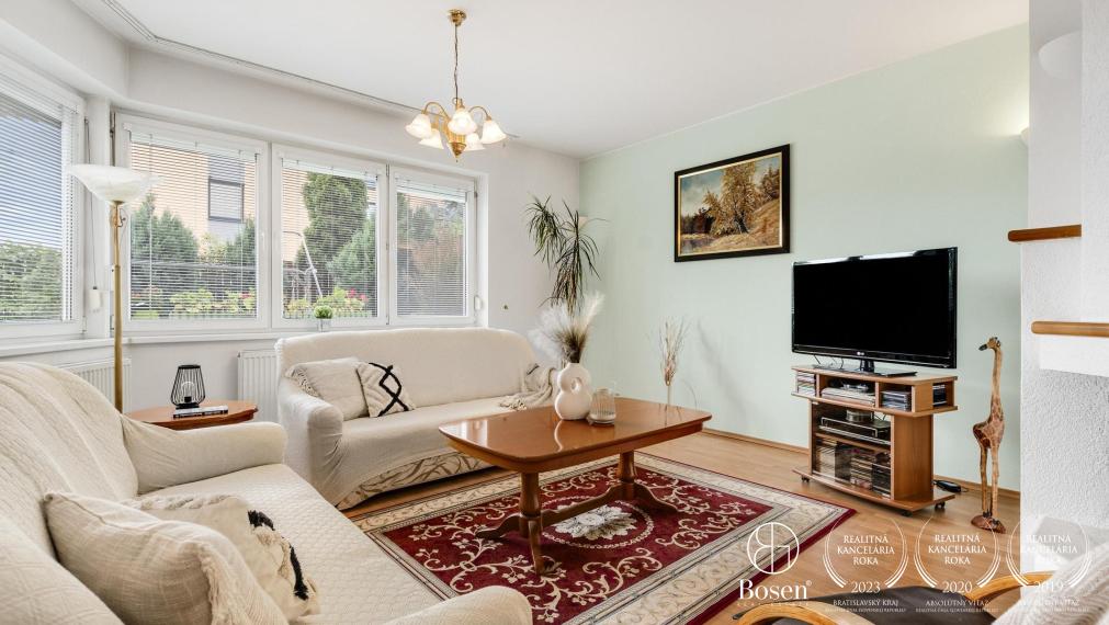 BOSEN | 4 izbový mezonetový byt so záhradkou, 288 m2, Bratislava - Karlova Ves, Pernecká ul.