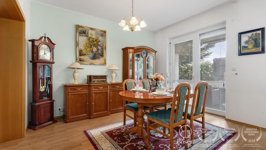 BOSEN | 4 izbový mezonetový byt so záhradkou, 288 m2, Bratislava - Karlova Ves, Pernecká ul.