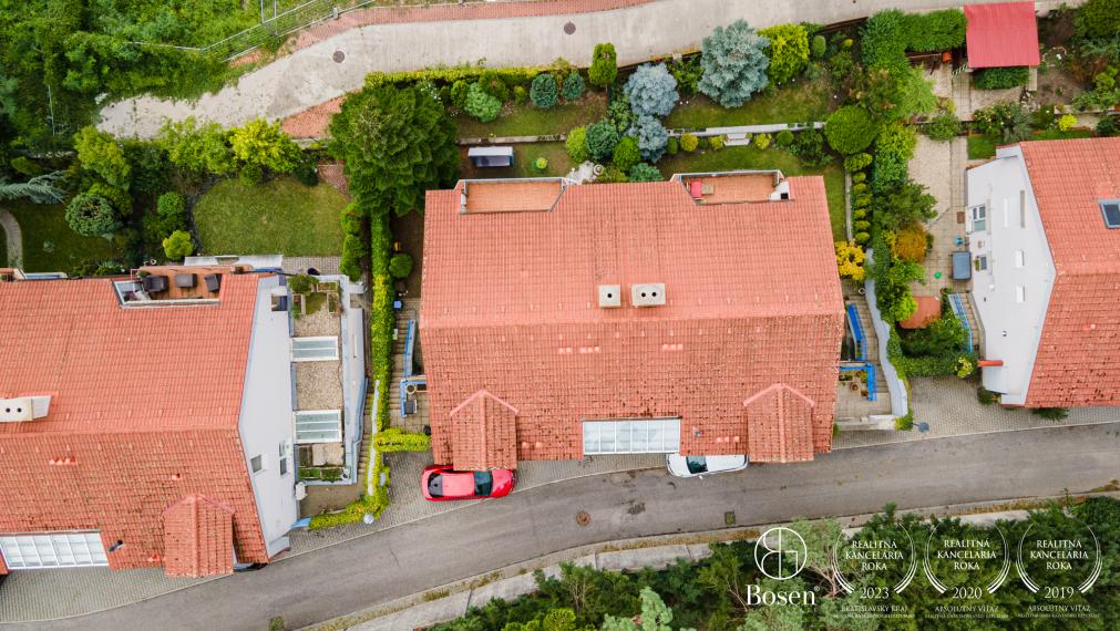 BOSEN | 4 izbový mezonetový byt so záhradkou, 288 m2, Bratislava - Karlova Ves, Pernecká ul.