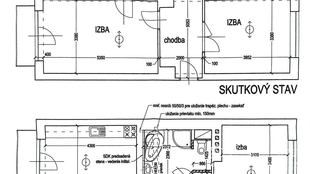BOSEN | Slnečný 3 izb.byt v centre mesta Lučenec, Erenburgova,69 m2