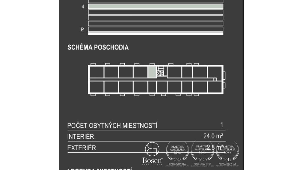 BOSEN | Praktický 1 izb.byt s balkónom v novostavbe, Ružinov, Investičná príležitosť