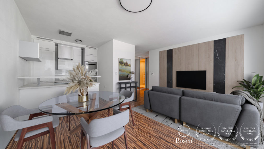 BOSEN | PREDANÉ | 2 izbový byt v projekte SKYBOX, Bratislava-Petržalka