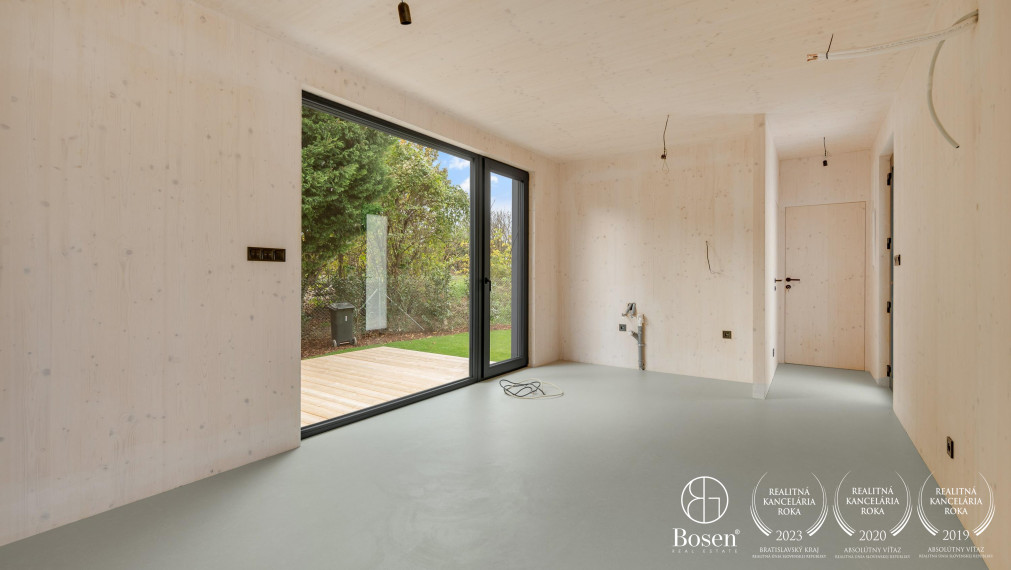 BOSEN | Exkluzívny drevodom za cenu bytu s modernou architektúrou, Bratislava - Rusovce