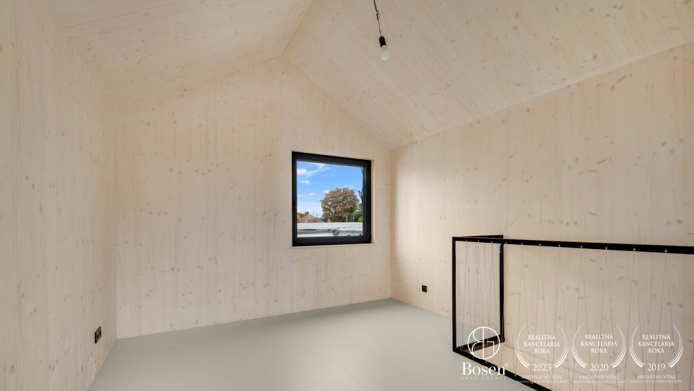 BOSEN | Exkluzívny drevodom za cenu bytu s modernou architektúrou, Bratislava - Rusovce