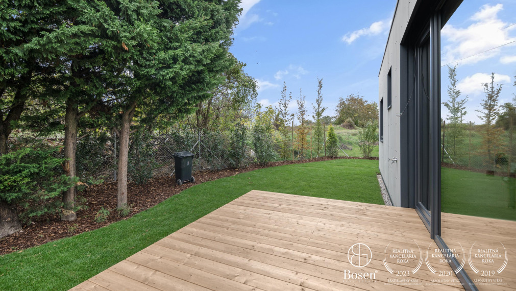 BOSEN | Exkluzívny drevodom za cenu bytu s modernou architektúrou, Bratislava - Rusovce