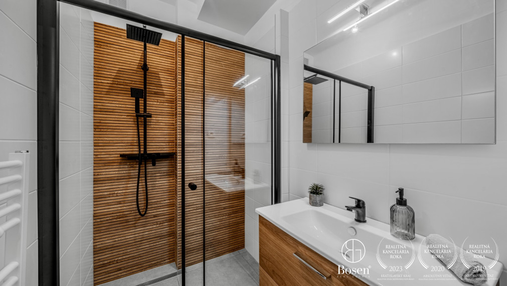 REZERVOVANÉ - BOSEN | Priestranný 1-izbový byt s pivnicou, Miletičova, Ružinov, BA 36,88 m²