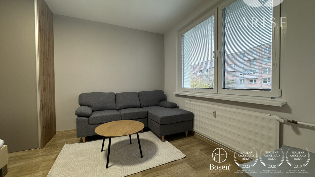 ARISE | Prenájom 1 izbového bytu na Veľkej Okružnej, Partizánske