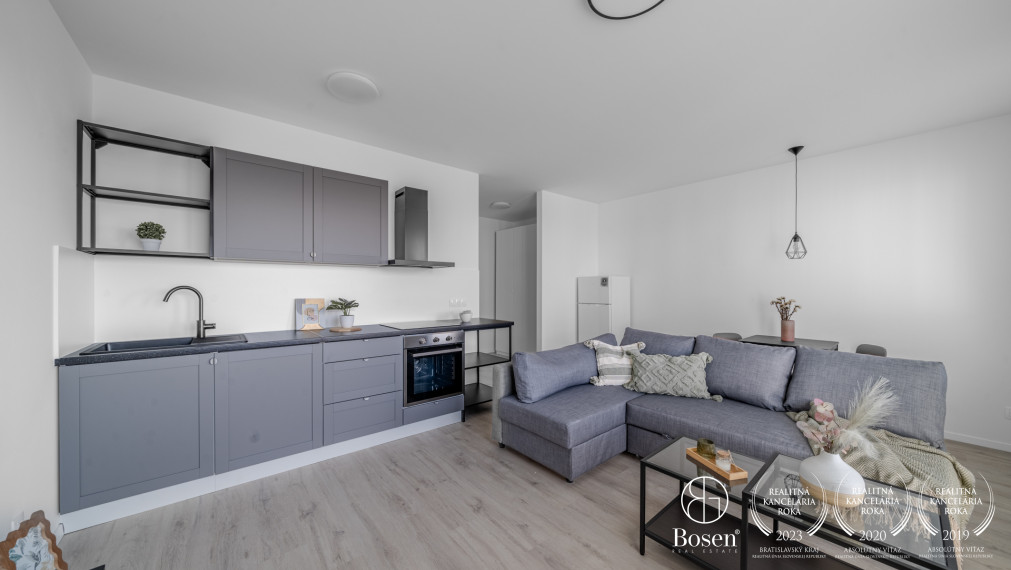 BOSEN | PRENAJATÉ 1 izbový zariadený byt na prenájom, Ovocné sady, Bratislava