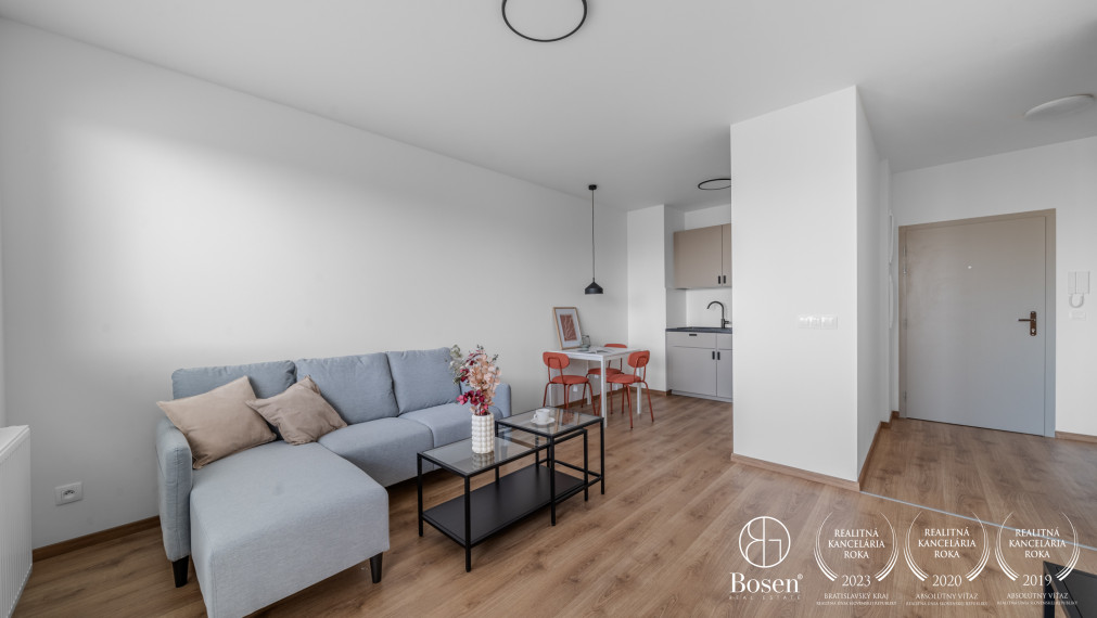 BOSEN | PRENAJATÉ 2 izbový priestranný zariadený byt na prenájom, Ovocné sady, Bratislava