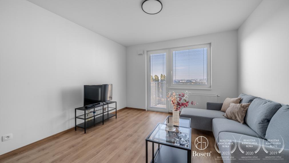 BOSEN | PRENAJATÉ 2 izbový priestranný zariadený byt na prenájom, Ovocné sady, Bratislava