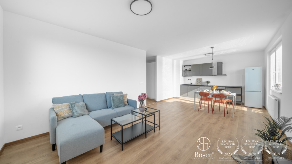 BOSEN | PRENAJATÉ 3 izbový priestranný zariadený byt na prenájom, Ovocné sady, Bratislava