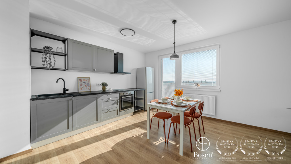 BOSEN | PRENAJATÉ 3 izbový priestranný zariadený byt na prenájom, Ovocné sady, Bratislava