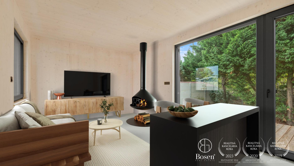BOSEN | Exkluzívny drevodom za cenu bytu s modernou architektúrou v Bratislava - Rusovce