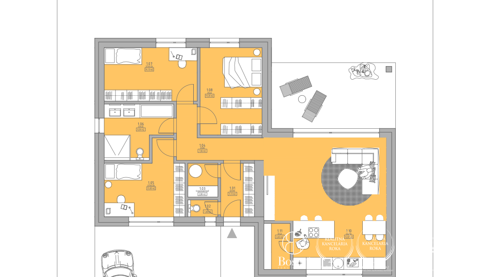 BOSEN | Nízkoenergetický 4i rodinný dom - Trenčín N2