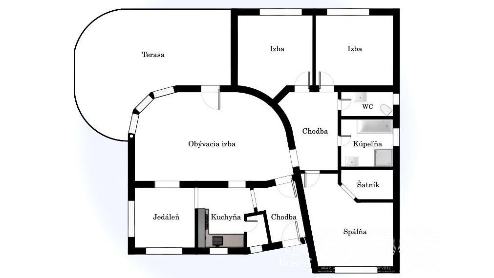 BOSEN | 4-izbový bungalov s terasou, Fiľakovo, 673m2