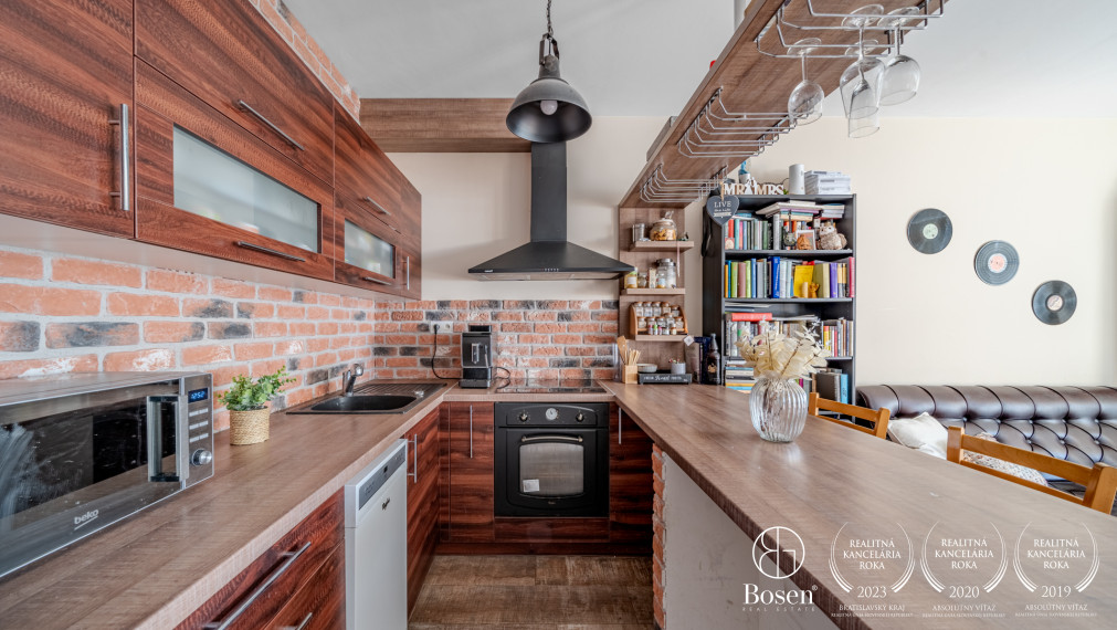 PREDANÉ - BOSEN | 2 izbový byt v blízkosti lesa, 55m2, Bratislava-Kramáre