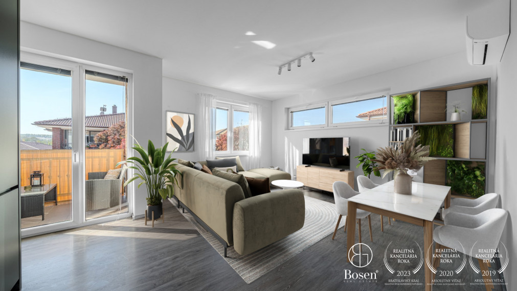 BOSEN |Slnečný 3 izb. byt s balkónom, Dunajská Streda, 76,50 m2