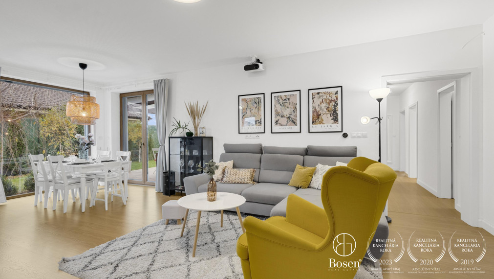 PREDANÉ: BOSEN | 5 izbový bungalov na Figovej ul., Bernolákovo