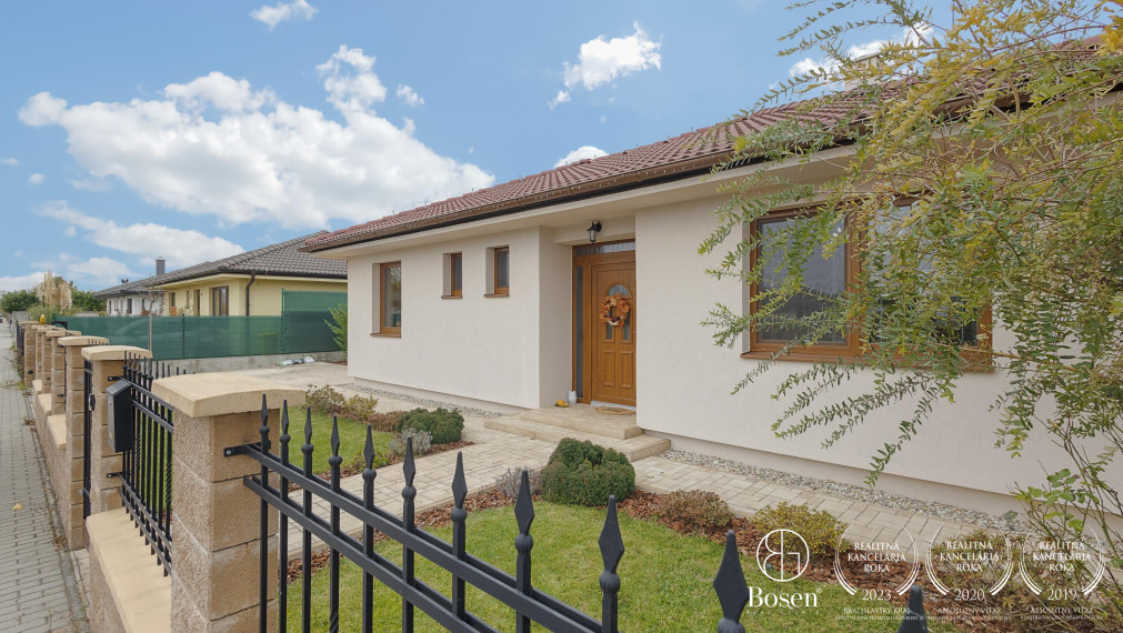PREDANÉ: BOSEN | 5 izbový bungalov na Figovej ul., Bernolákovo