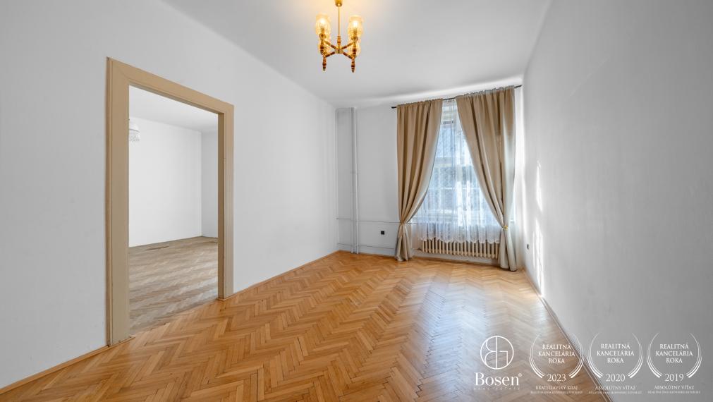 BOSEN | 3 izbový byt s vysokými stropmi, 86 m2, Staré Mesto, Bratislava