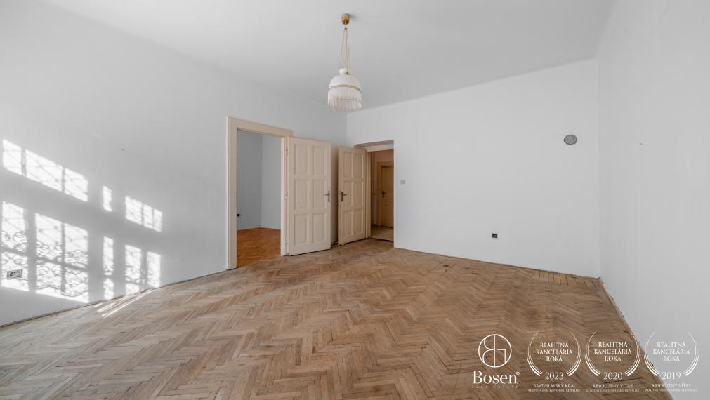 BOSEN | 3 izbový byt s vysokými stropmi, 86 m2, Staré Mesto, Bratislava