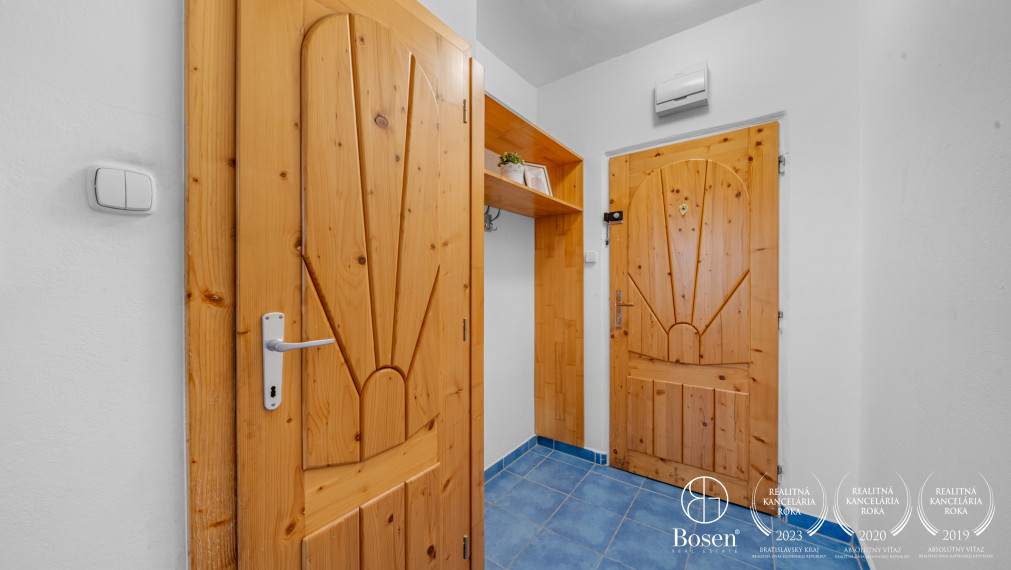 BOSEN | PREDANÉ | Slnečný 2-izbový byt, Vranovská, Petržalka, 35m2