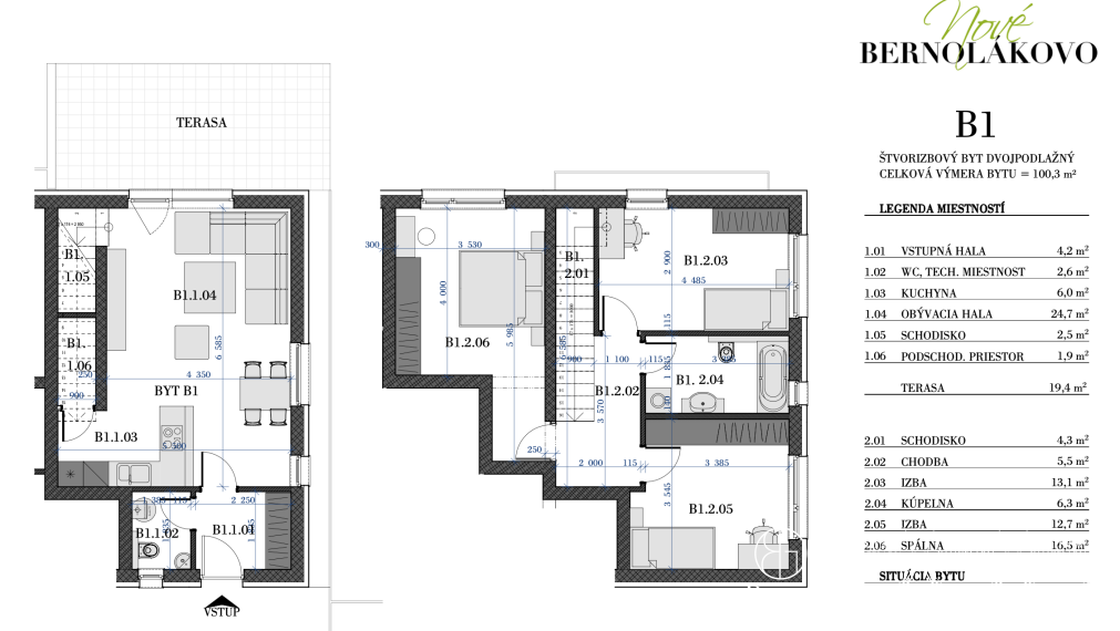 PREDANÉ: BOSEN | 4 izbový mezonet v rodinnom dome so záhradou, Bernolákovo