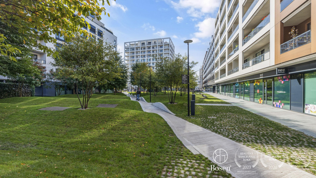 PREDANÉ: BOSEN | 3kk byt v novostavbe Urban Residence, 100 m2, Nové Mesto