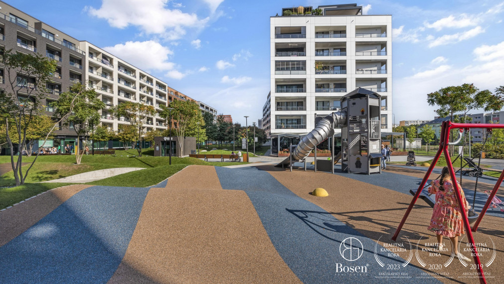 PREDANÉ: BOSEN | 3kk byt v novostavbe Urban Residence, 100 m2, Nové Mesto