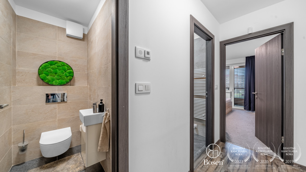 PREDANÉ: BOSEN | 3kk byt v novostavbe Urban Residence, 100 m2, Nové Mesto