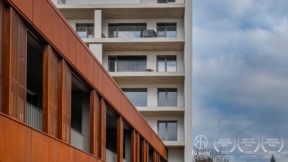 BOSEN | BLUEWAVE Riverside 2-izbový apartmán s úžasným výhľadom, Banka, Piešťany, 89.92m2