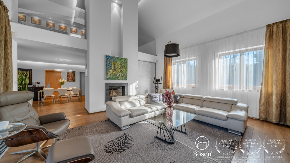 BOSEN | Modern family house with a beautiful garden and investment land, Brezová street