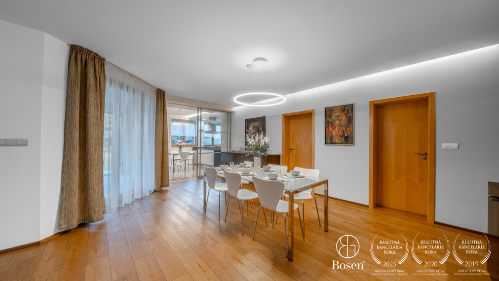 BOSEN | Modern family house with a beautiful garden and investment land, Brezová street