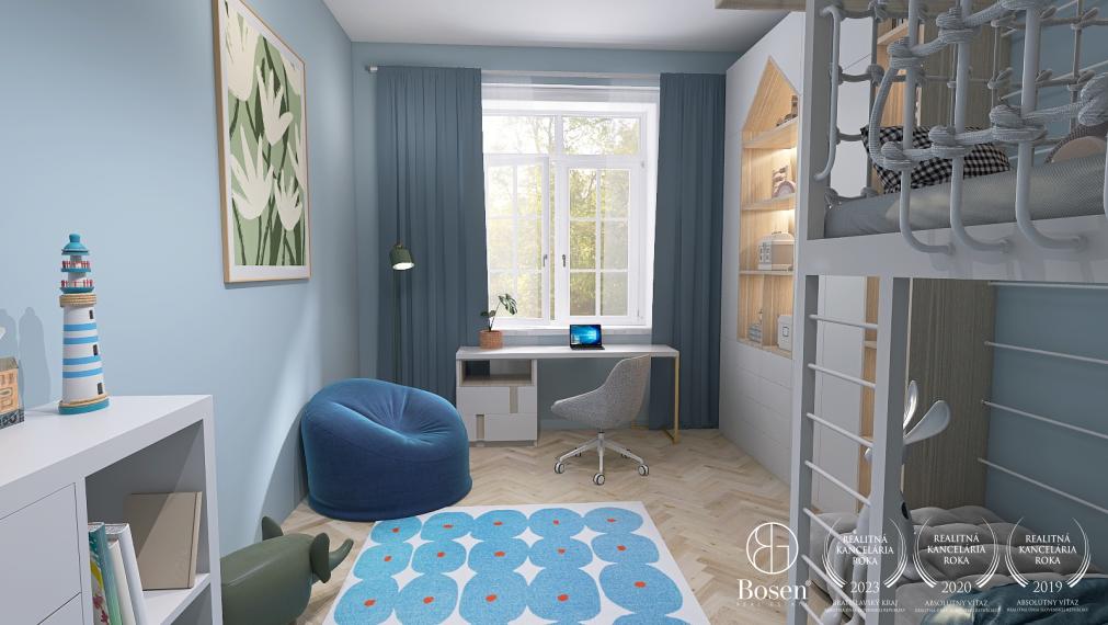 BOSEN | 3 izbový byt s vysokými stropmi, 86 m2, Staré Mesto, Bratislava