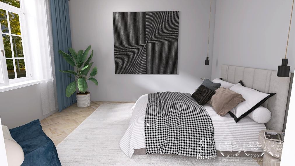 BOSEN | 3 izbový byt s vysokými stropmi, 86 m2, Staré Mesto, Bratislava