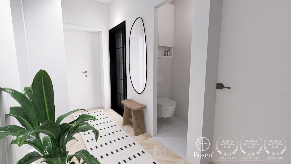 BOSEN | 3 izbový byt s vysokými stropmi, 86 m2, Staré Mesto, Bratislava