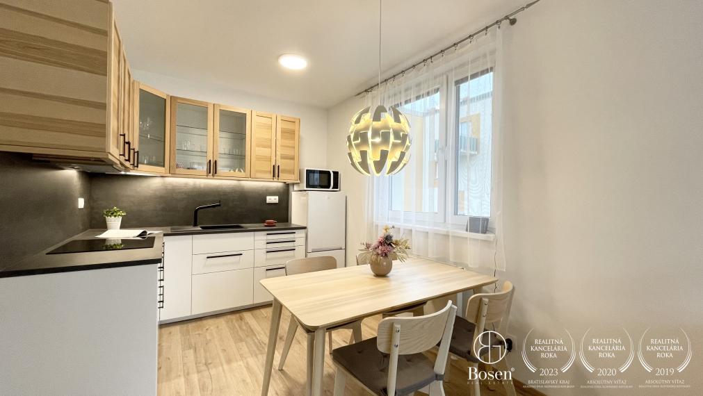 Prenajaté - BOSEN | Útulný 2 izbový byt s parkovacím státím, ulica Bystrická, Bratislava - Devínska Nová ves,47 m2