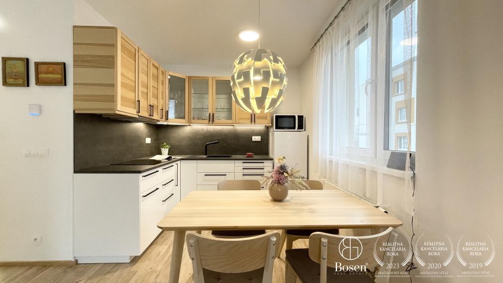 Prenajaté - BOSEN | Útulný 2 izbový byt s parkovacím státím, ulica Bystrická, Bratislava - Devínska Nová ves,47 m2