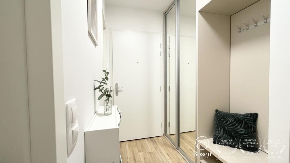 Prenajaté - BOSEN | Útulný 2 izbový byt s parkovacím státím, ulica Bystrická, Bratislava - Devínska Nová ves,47 m2