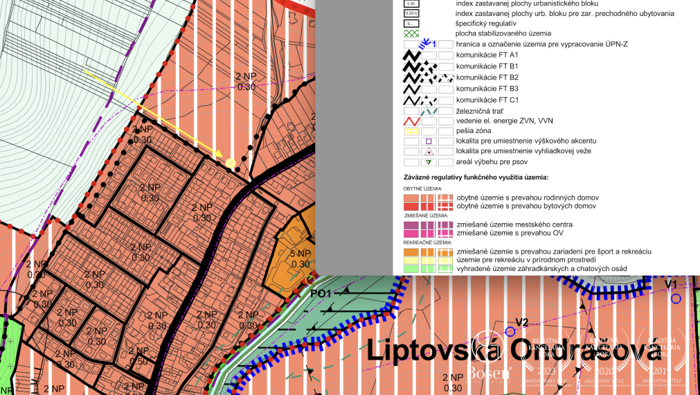 BOSEN | Building plot with a beautiful view, Liptov, Liptovská Ondrašová, 536 m2