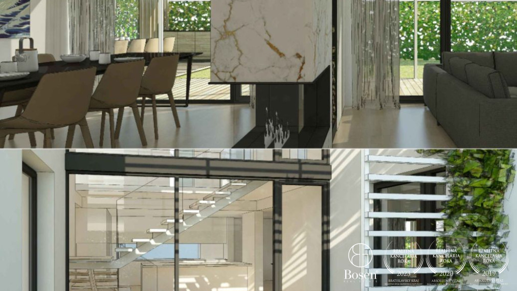 Bosen Realicity / 5 izbová rodinná vila pri jazere v Seeresidenz v Parndorfe