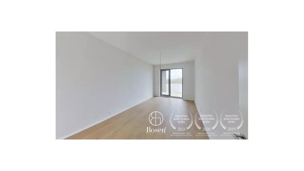 BOSEN | BLUEWAVE Riverside 2-izbový apartmán s úžasným výhľadom, Banka, Piešťany, 89.92m2