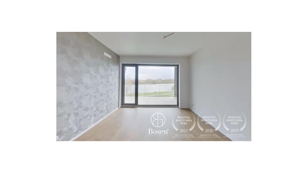 BOSEN | BLUEWAVE Riverside 2-izbový apartmán s úžasným výhľadom, Banka, Piešťany, 89.92m2