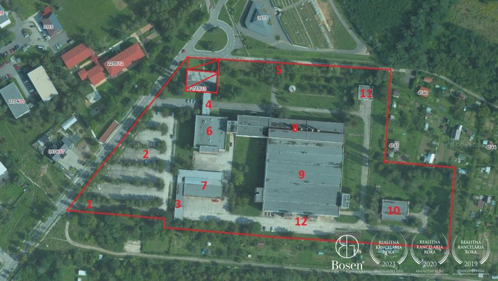 BOSEN | Priemyselný komplex Snina na predaj