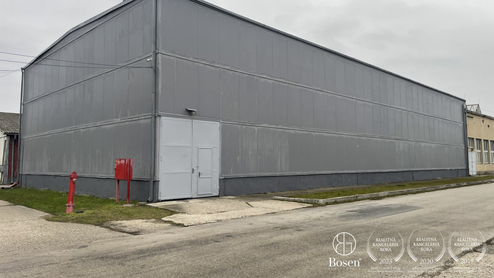 BOSEN | Na Prenájom skladové priestory v Galante od 100m2
