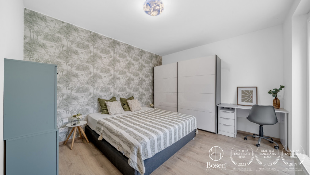 REZERVOVANÉ - BOSEN | Moderný 2-izbový byt s predzáhradkou a pivnicou, Bajkalská, BA